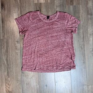 J. Crew Pink Relaxed Short Sleeve T-Shirt small